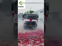 πράσινο φορτηγό αντλιών