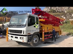 Το 2009 επανακατασκευάστηκε μεταχειρισμένο βεντανοπνευματώδες φορτηγό Putzmeister 36 Meter