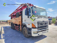 49 Meter sany Used Concrete Pump Truck Re-Manufactured With HINO Chassis