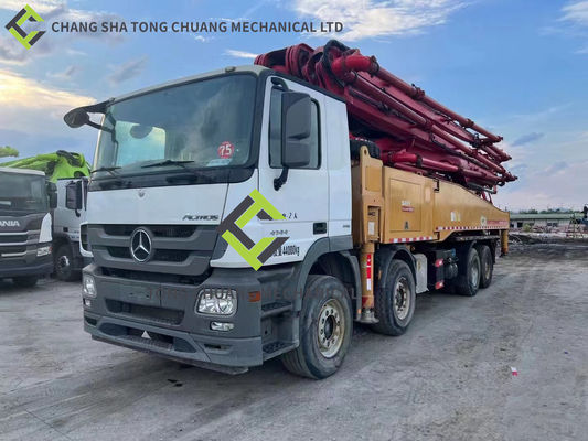 Αγορά Η βαριά βιομηχανία SYM5449THBF 560C-8A Sany χρησιμοποίησε το φορτηγό 335/1600kW/rpm συγκεκριμένων αντλιών online manufacture