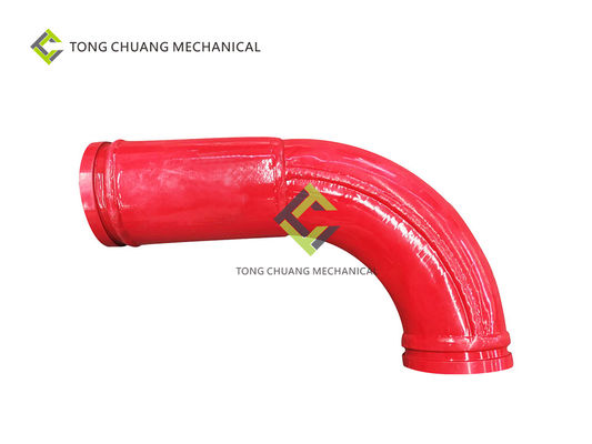 Συγκεκριμένων αντλιών αγκώνας 125*R275-90°+211mm τοίχων σωληνώσεων δίδυμος