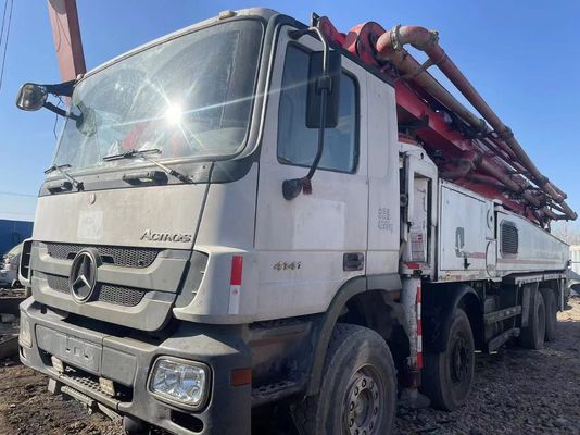 Χρησιμοποιημένο μέτρο Putzmeister 56-5 συγκεκριμένων αντλιών με BENZ τα πλαίσια 8×4