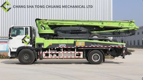 Sinotruk Howo Chassis Concrete Pump Truck 38 μέτρα