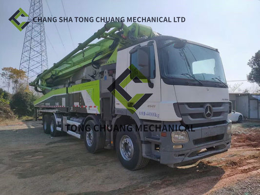 Zoomlion ZLJ5440THBBF 56X-6 RZ Mercedes Benz Χρησιμοποιούμενη αντλία σκυροδέματος Τεσσάρων αξόνων 56M