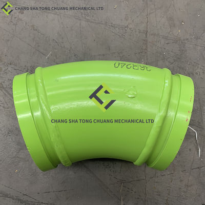 Διπλό στρώμα λυγισμένο σωλήνα 125 * R240-36 Sany και Zoomlion Αξιοθέτησης βενθοεξαρτημάτων