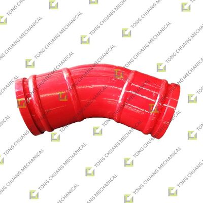 125*R275-45+80+80 BeDouble‑bend straight pipe，Double‑bend to straight pipe，Double‑bend straight transition pipe，Double‑bend straight connecting pipe，Double‑bend straight section pipe
