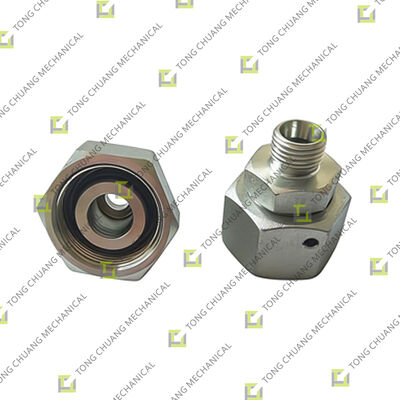 U-shaped Pipe Connector C 50C1410.8-6，U-type Hydraulic Pipe Fitting C，U-bend Pipe Connector Type C，U-shaped Oil Pipe Adapter C，Construction Machinery U-shaped Fitting C，U Elbow Connector Type C