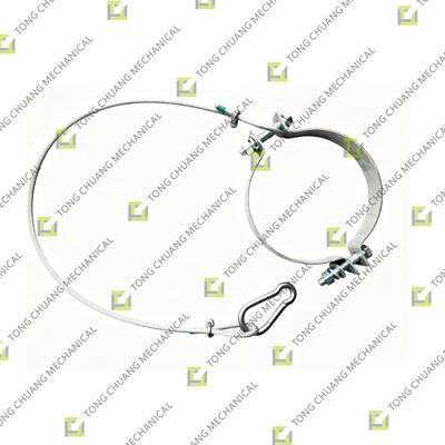 A810301010755 Safety Rope Buckle，Safety Cable Fastener，Lifting Safety Buckle，Mechanical Safety Snap Hook，Concrete Machinery Safety Buckle，Fixed Safety Rope Clasp，Heavy-duty Safety Fastener